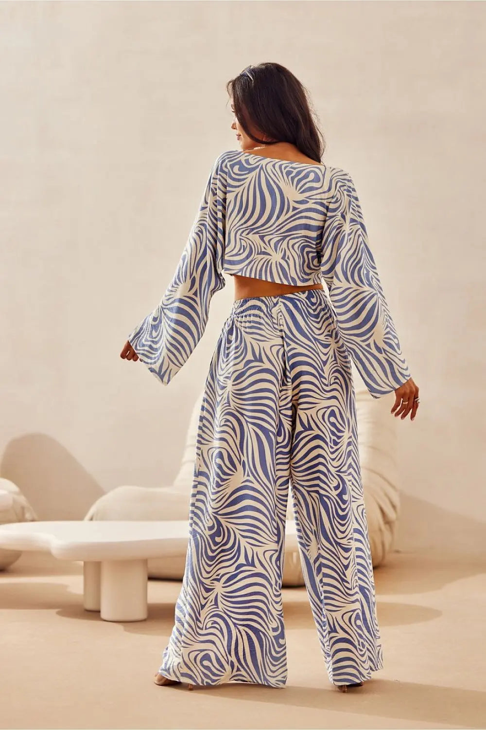  Pantalon femme model 214534 Roco Fashion 