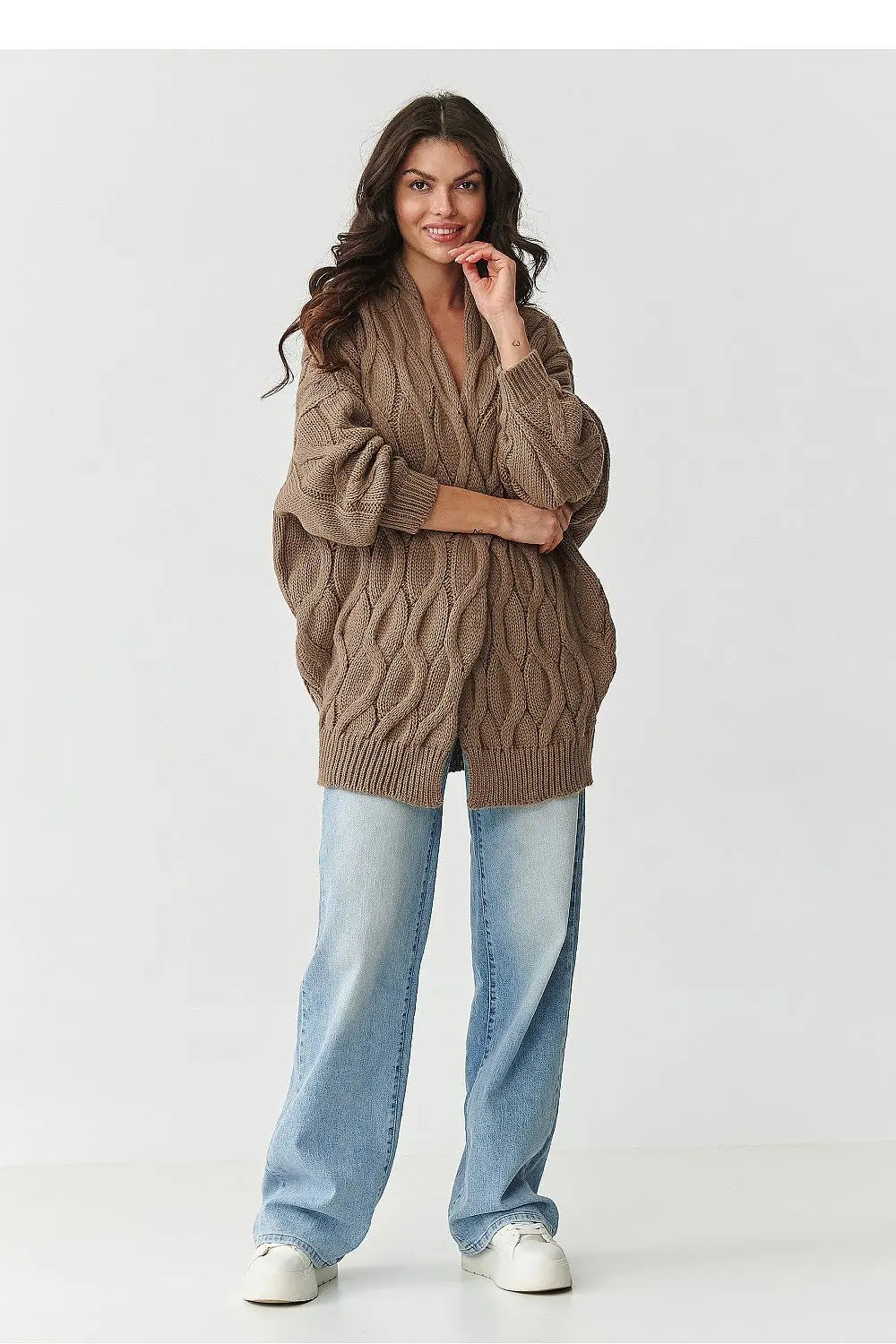 Cardigan model 217408 Makadamia 