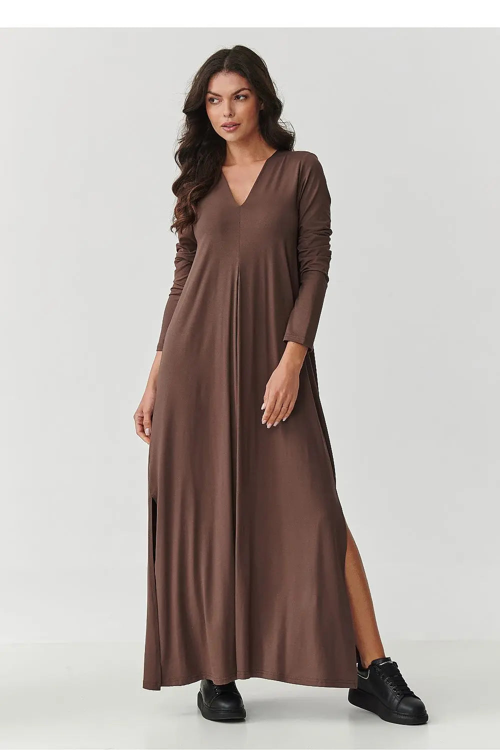  Robe de jour model 218304 Makadamia 